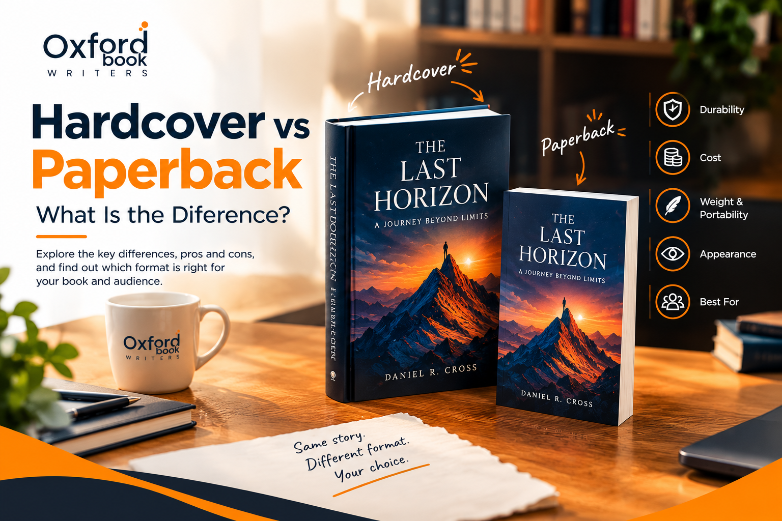 hardcover vs paperback
